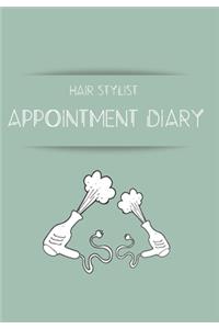 Hair stylist appointment diary