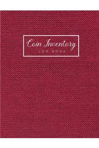 Coin Inventory Log Book
