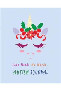 Autism Journal Love needs no words