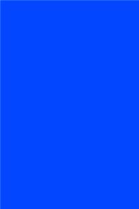 2020 Daily Planner Blue Color Simple Plain Blue 388 Pages