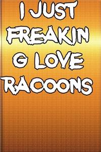 I just freaking love racoons