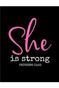 She is Strong