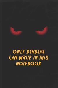 Barbara Notebook