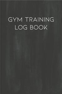 Gym Training Log Book