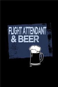 Flight attendant & beer