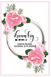 Dream Big Vision Board Planner & Journal