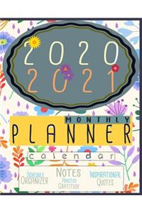2020-2021 Monthly Planner