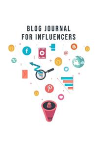Blog Journal For Influencers