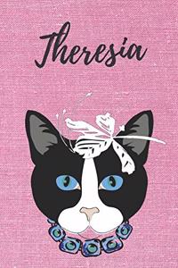 Theresia Notizbuch DIN A5 Katze / Malbuch / Tagebuch / Journal / Geschenk
