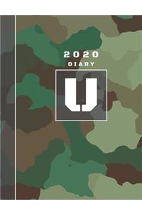 Personalised 2020 Diary Week To View Planner