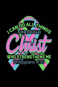 I Can Do All Things Through Christ Who Strengthens Me Philippians 4