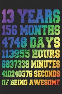 13 Years Of Being Awesome