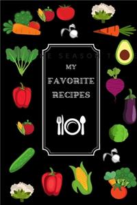 My Favorite Recipes