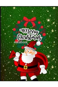 Merry Christmas notebook