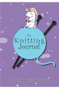 My knitting journal