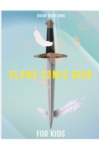 Draw Your Own Blank Comic Book For Kids
