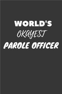 Parole Officer Notebook