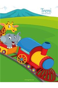 Treni Libro da Colorare 1