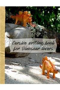 Cursive writing for dinosaur lovers