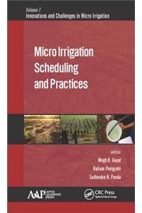 Micro Irrigation Scheduling and Practices