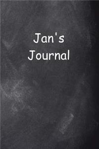Jan Personalized Name Journal Custom Name Gift Idea Jan