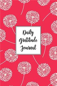 Gratitude Journal Dandelions Pattern 3