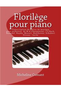 Florilege pour piano