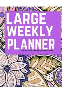 Rectal Large Weekly Planner