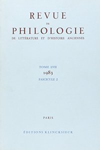 Revue de Philologie 1983/T57,2