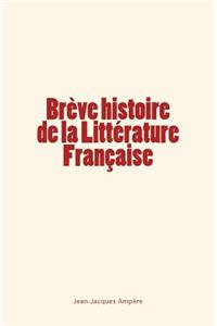 Brève histoire de la Littérature Française