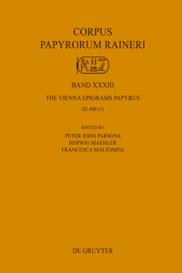 The Vienna Epigrams Papyrus