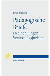 Pädagogische Briefe an einen jungen Verfassungsjuristen