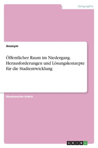 Öffentlicher Raum im Niedergang. Herausforderungen und Lösungskonzepte für die Stadtentwicklung