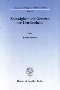 Zulassigkeit Und Grenzen Der Urteilsschelte