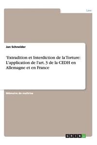 'Extradition et Interdiction de la Torture
