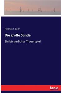 große Sünde
