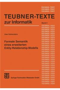 Formale Semantik eines erweiterten Entity-Relationship-Modells