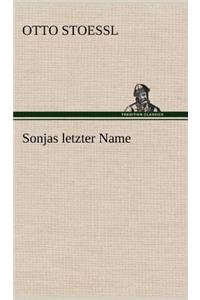 Sonjas Letzter Name