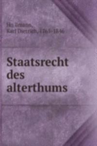 Staatsrecht des alterthums
