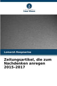 Zeitungsartikel, die zum Nachdenken anregen 2015-2017
