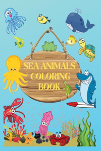 Sea Animals Coloring Book
