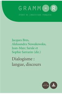 Dialogisme: Langue, Discours