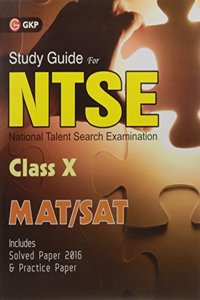 NTSE for Class 10 (SAT/MAT) 2016 Guide