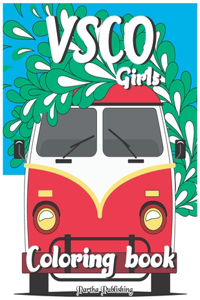 VSCO Girls Coloring book