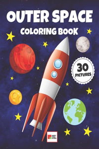 Outer Space Coloring Book