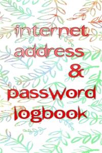 Password Logbook Hardcover