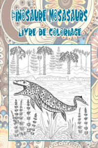 Dinosaure Mosasaurs - Livre de coloriage