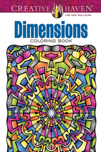 Creative Haven Dimensions Coloring Book