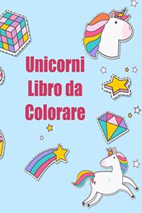 Unicorni Libro da Colorare