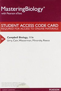 Mastering Biology with Pearson Etext -- Standalone Access Card -- For Campbell Biology